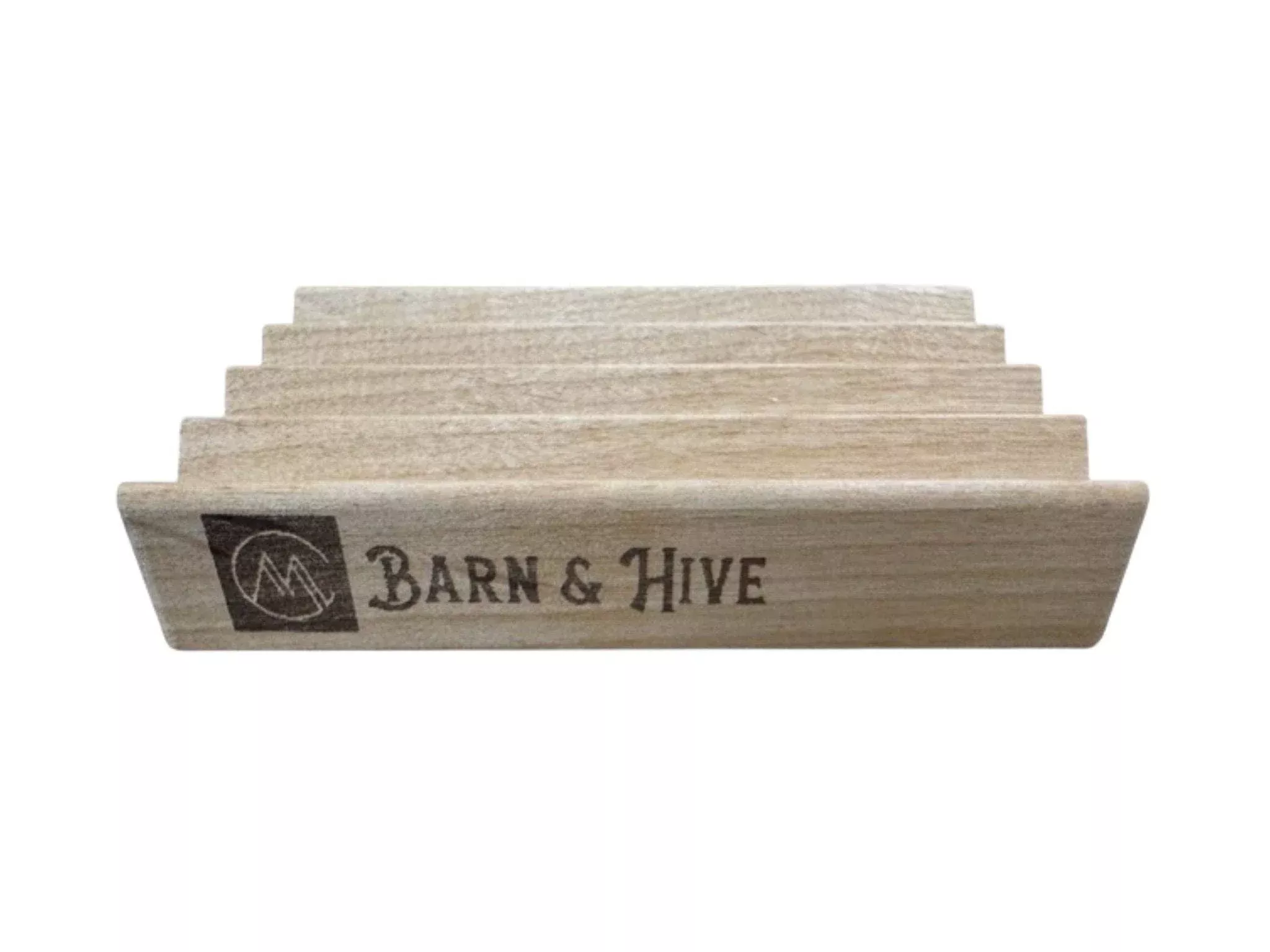 Barn & Hive Red Alder Wood Soap Dish