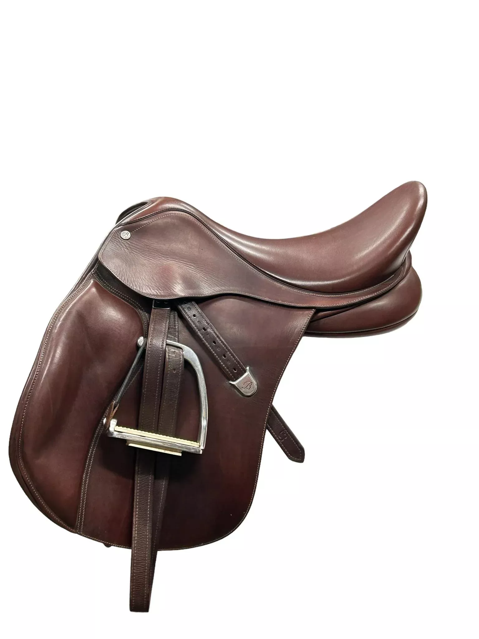 Bates AP Saddle - Brown - 17.5" Seat/Medium Tree - USED