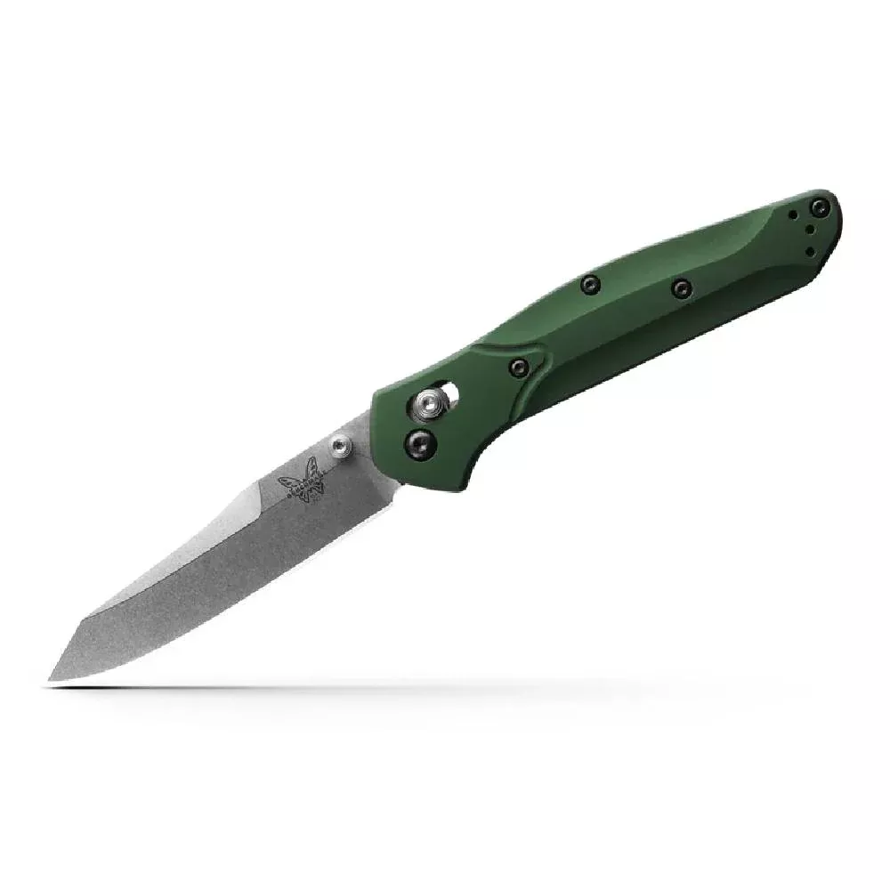 Benchmade Osborne Green Aluminum Knife