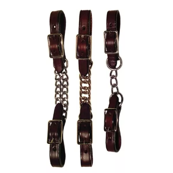 Berlin Leather Dark OilCurb Chains