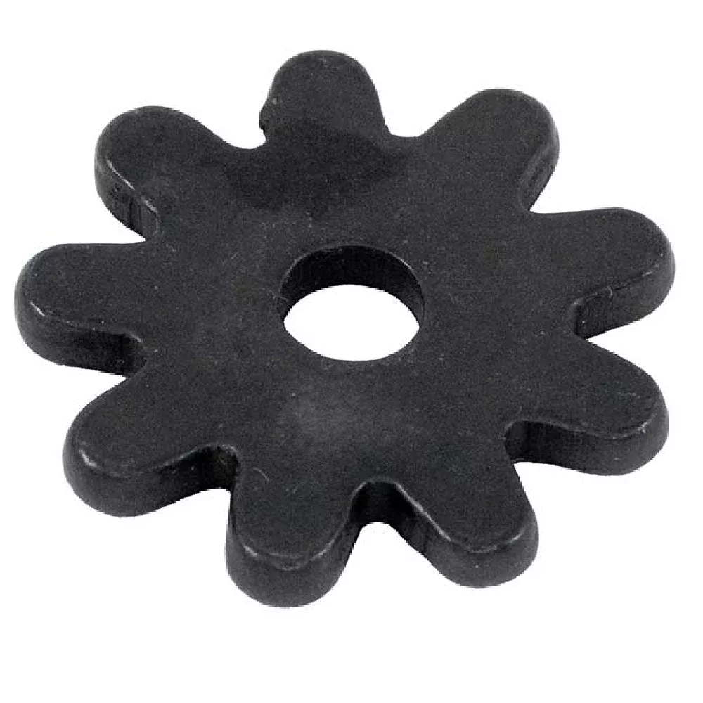 Black Satin 9 Point Rowel