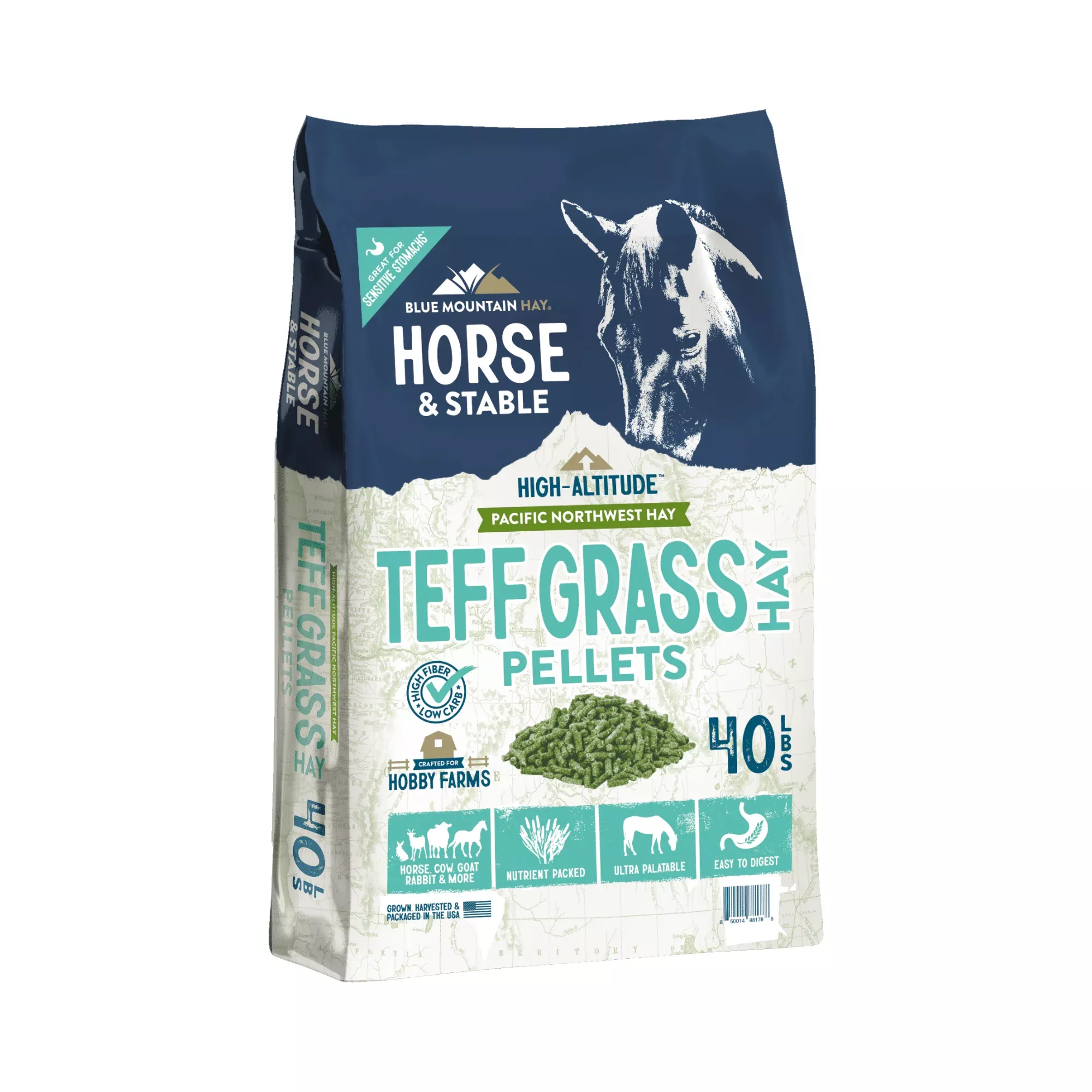 Blue Mountain Hay Teff Pellets