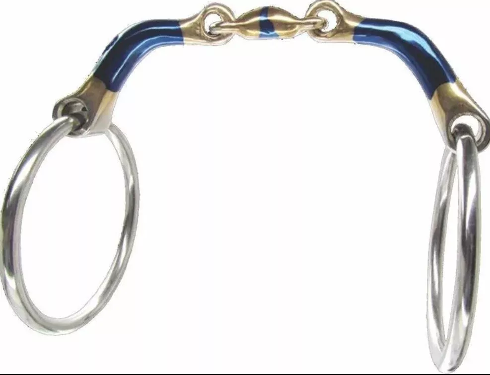Bombers Loose Ring Elliptical Dressage Control Bit