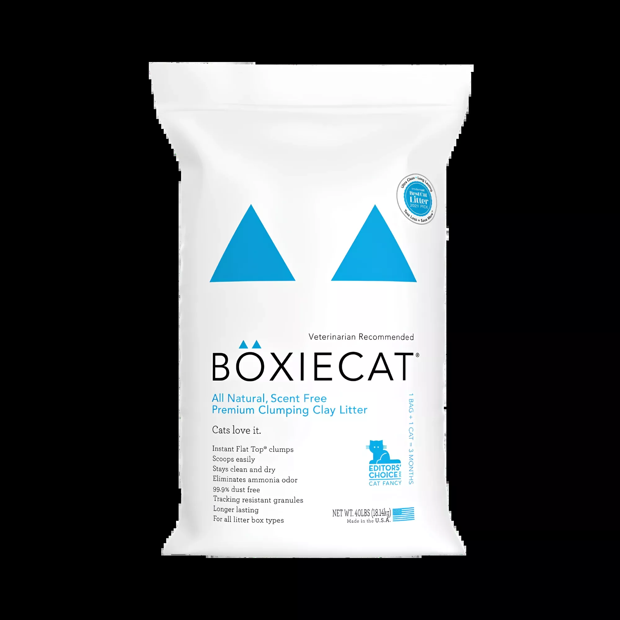 Boxiecat Scent Free Premium Clay Cat Litter