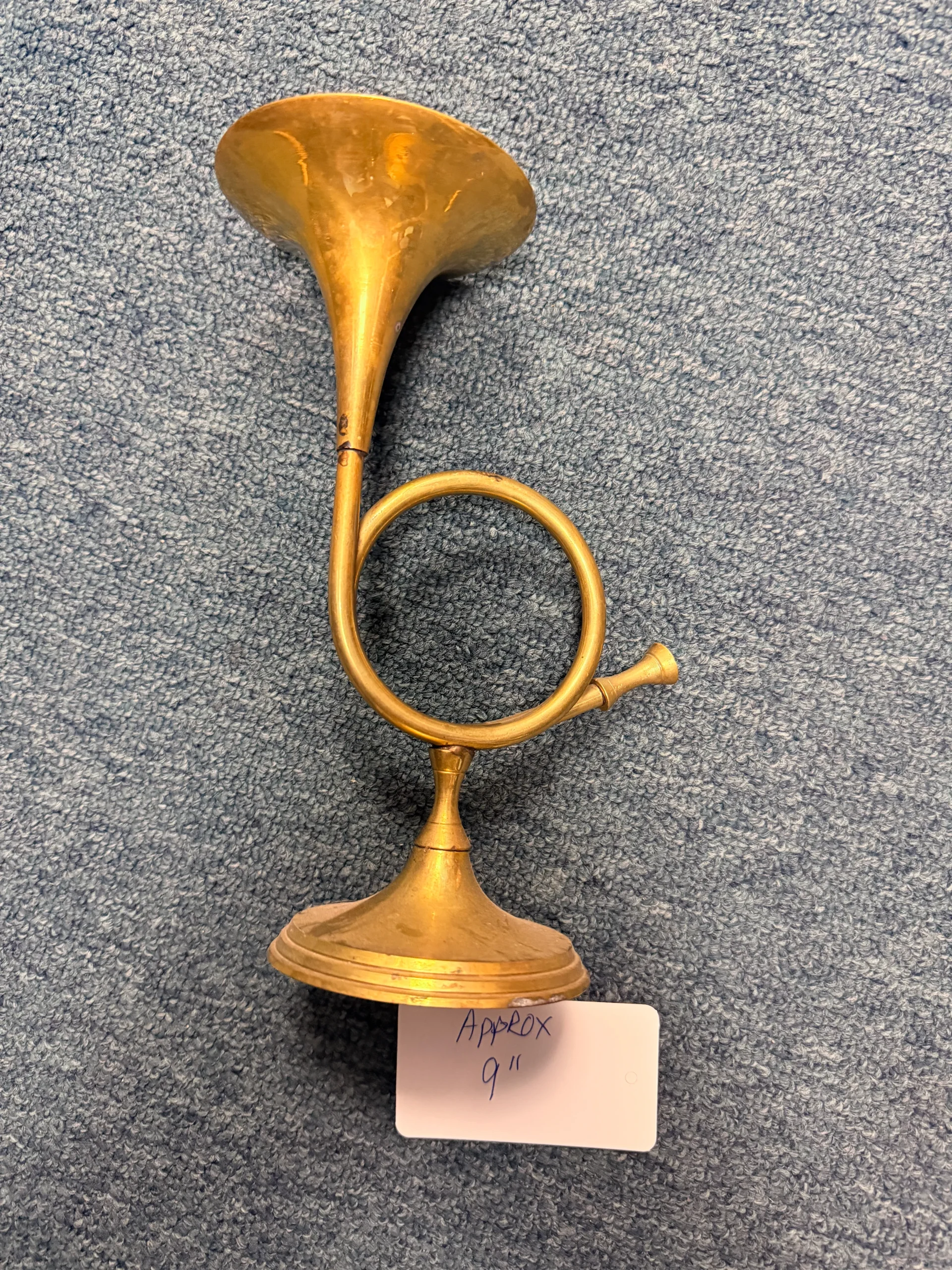 Brass Horn Candle holders assorted