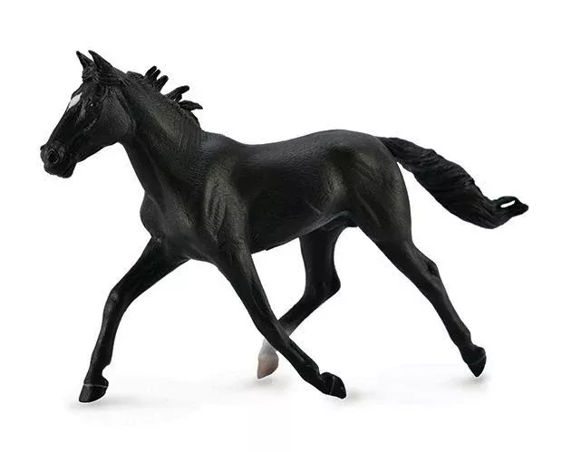 Breyer by CollectA - Black Standardbred Pacer Stallion