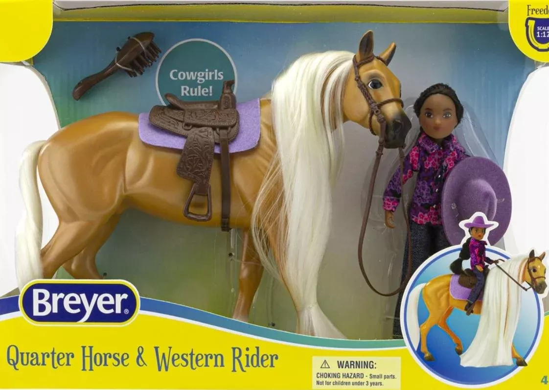 Breyer Classic Charm and Western Rider Gabi