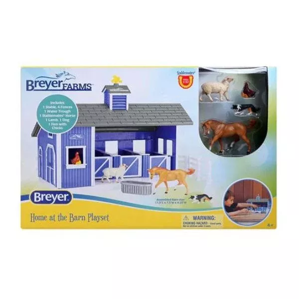 Breyer Farms Home at the Barn Playset