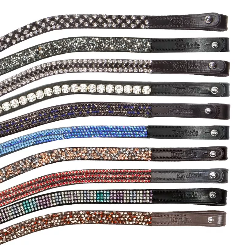 Browband Button with Button Closure
