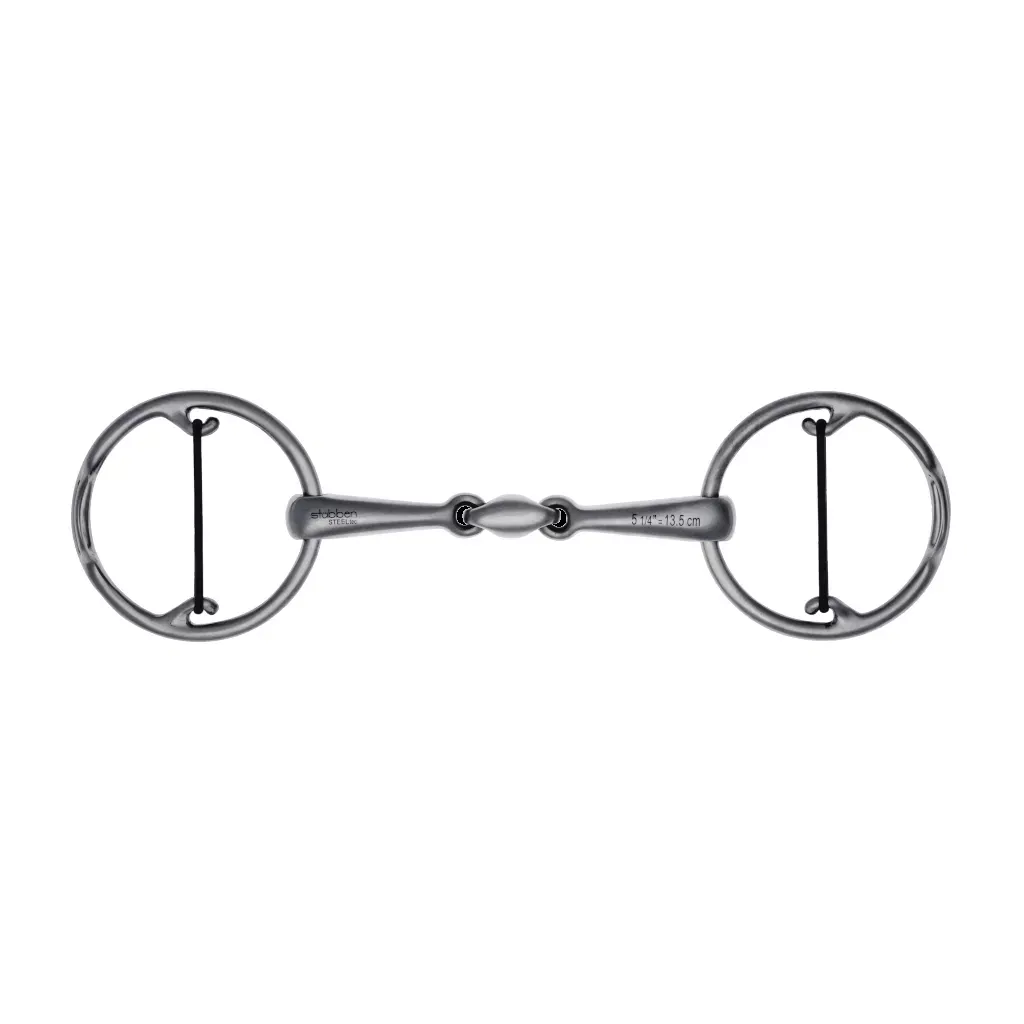 Bucephalus Eggbutt Bit Double Broken