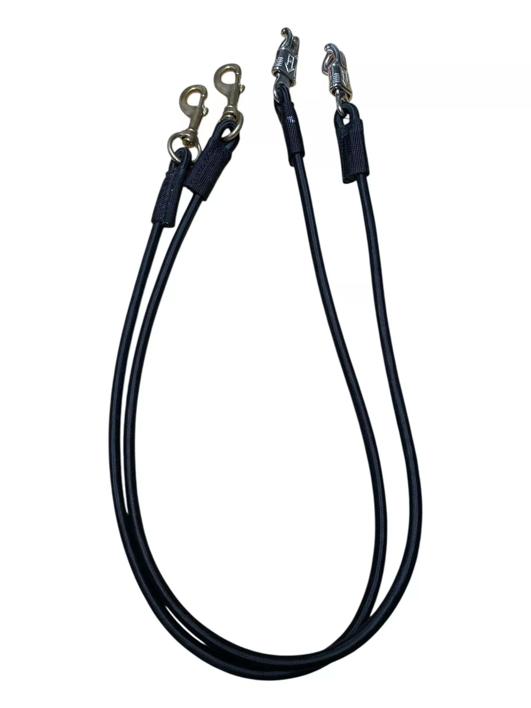 Bungee Cross Ties *Pair* - Black - Approx 60" - USED