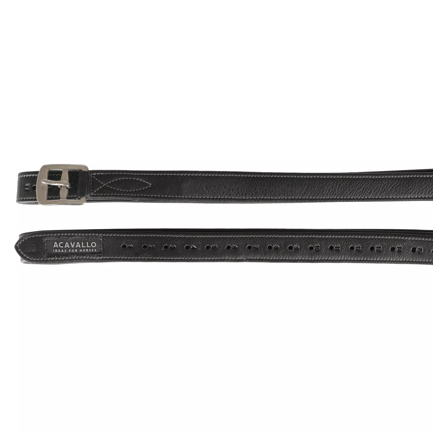 Calfskin Stirrup Leathers Nylon Reinforced