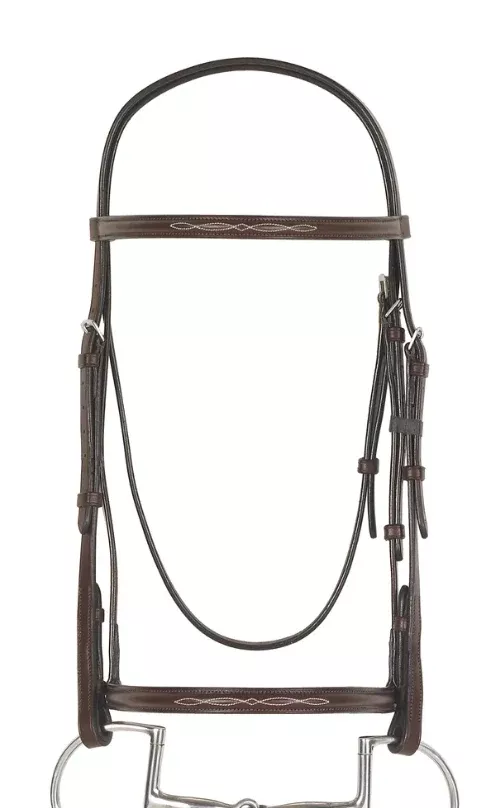 CAMELOT™ Raised Fancy Stitch Snaffle Bridle