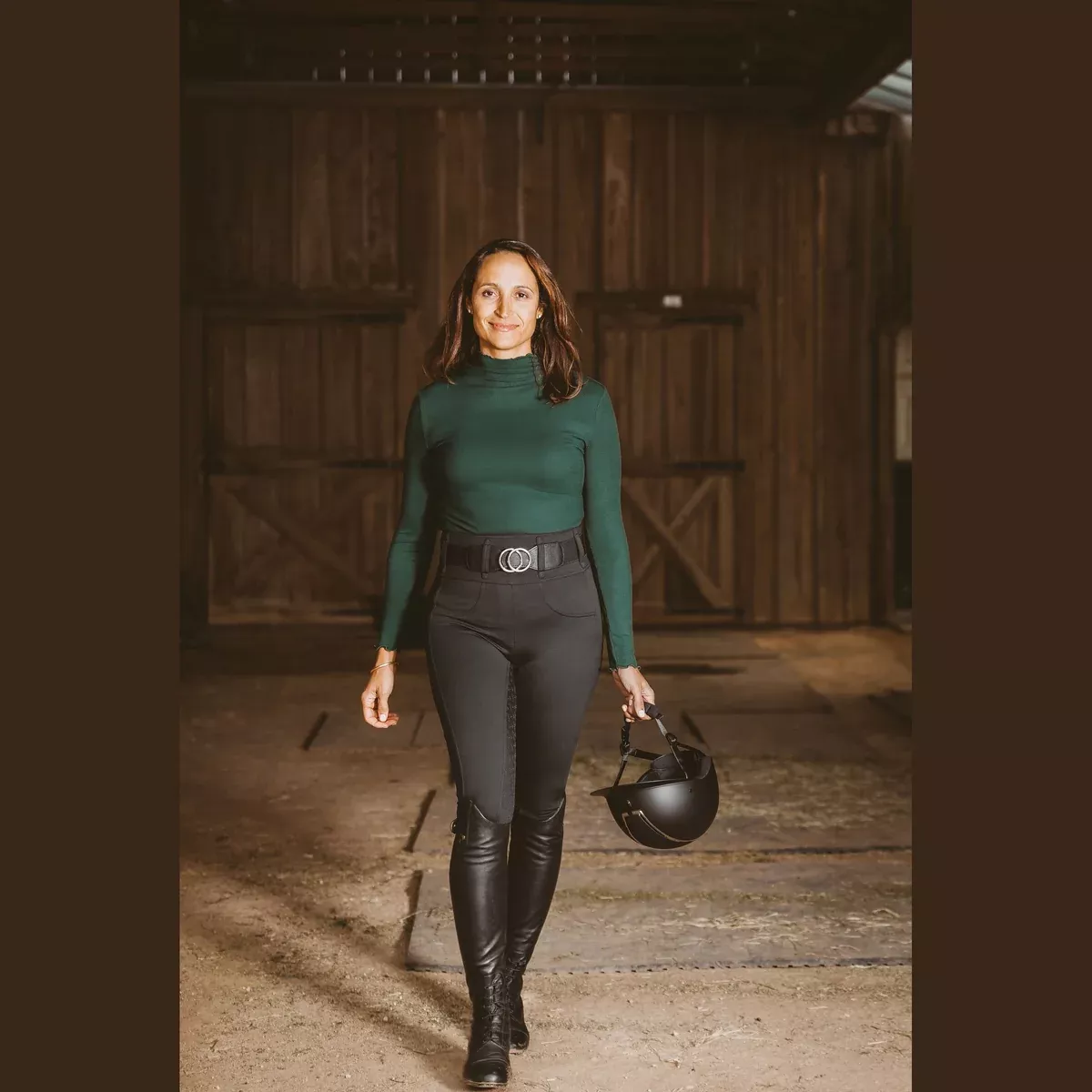 Canter Culture Athletic Breech - Black Beauty