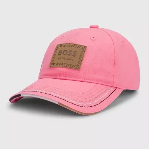 Cap with Leather Vintage Patch