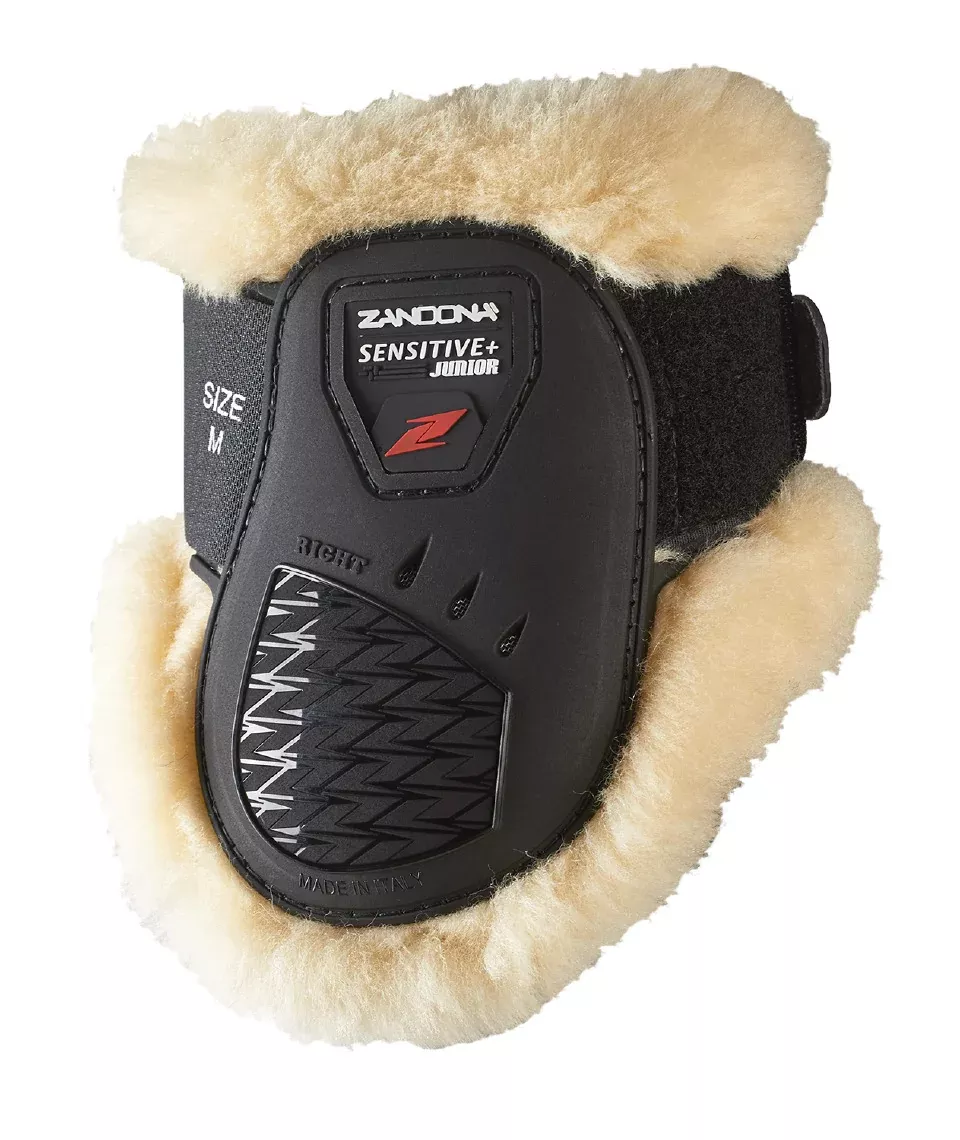 Carbon Air Sensitive+ Junior Fetlock Boots Black Edition