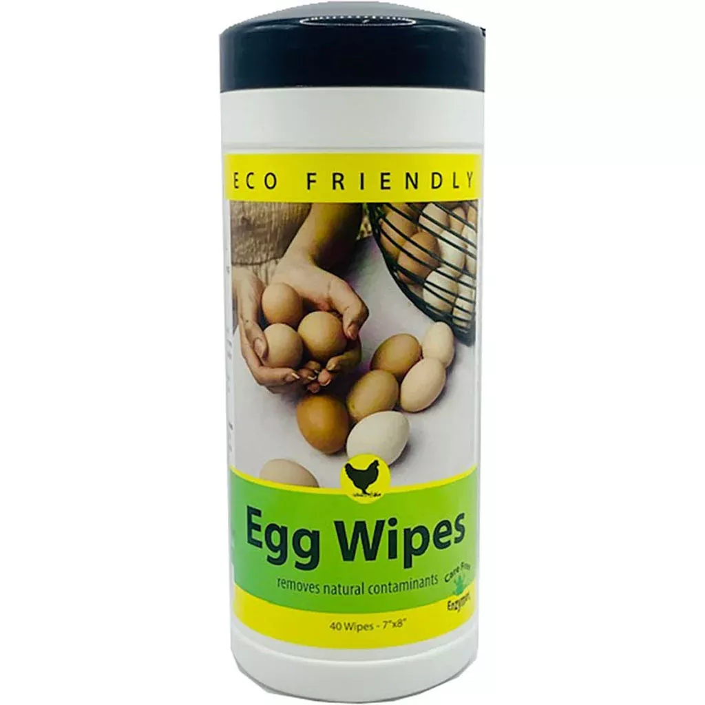 Carefree Enzymes Egg Wipes, 40 Count