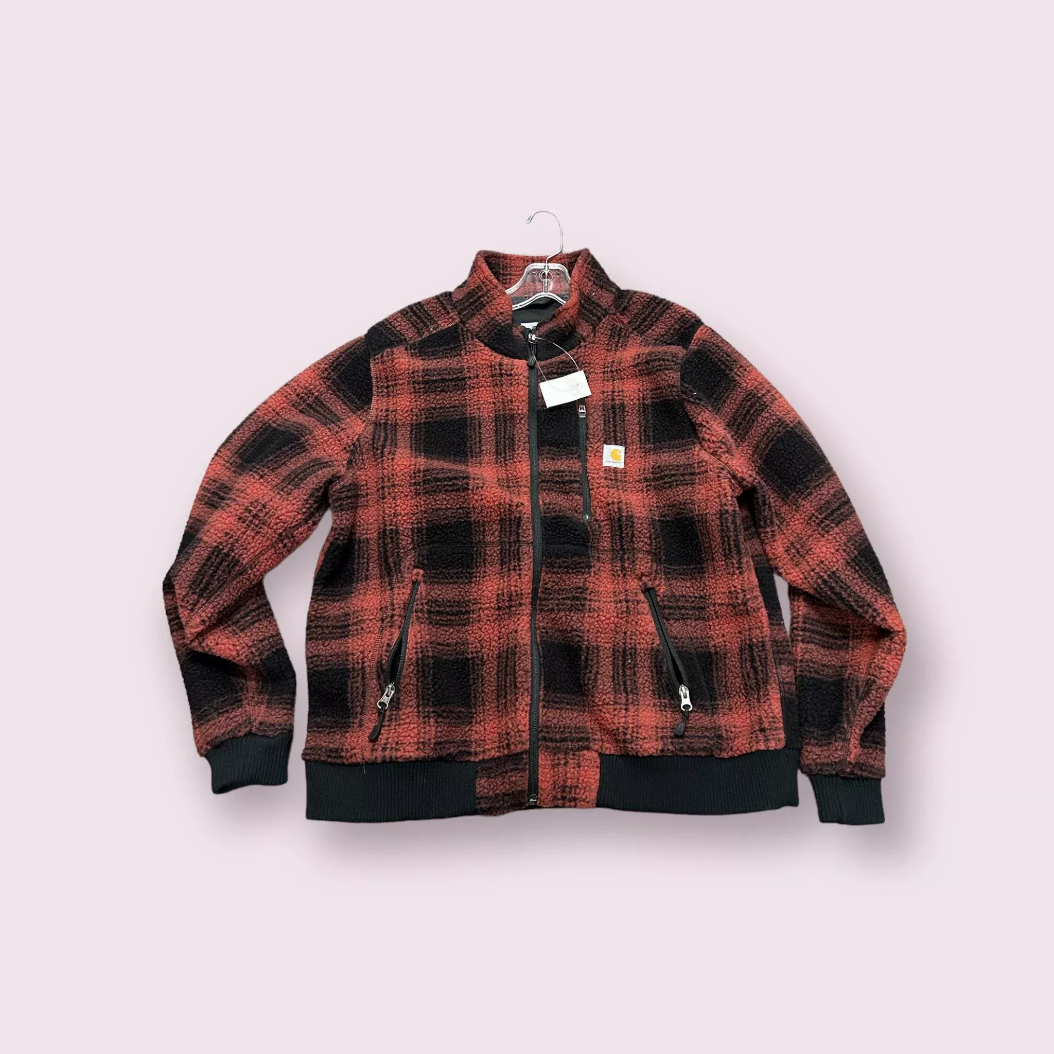 Carhartt Flannel Jacket - Red/Black - XL - USED