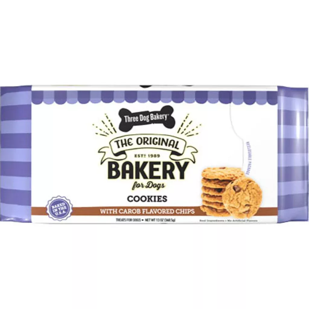 Carob Chip Cookies for Dogs 13 oz Carob