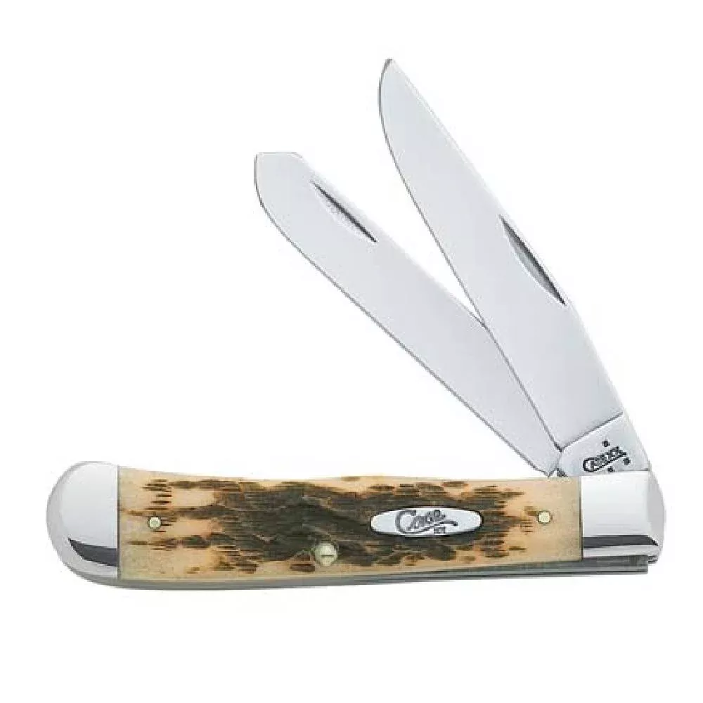 Case Amber Jig Bone Trapper CS