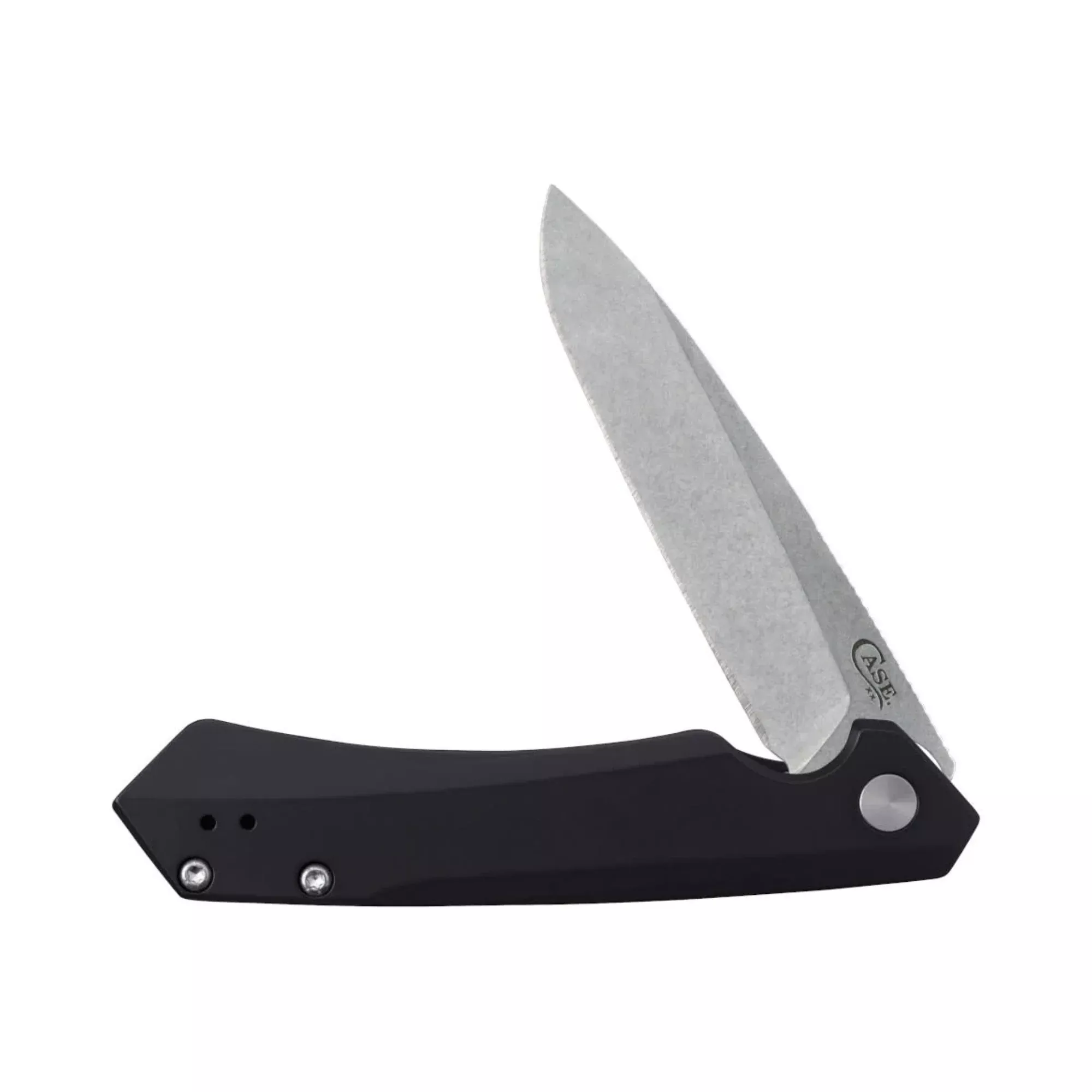 Case Black Anodized Aluminum (Kinzua S35VN ) Spearpoint