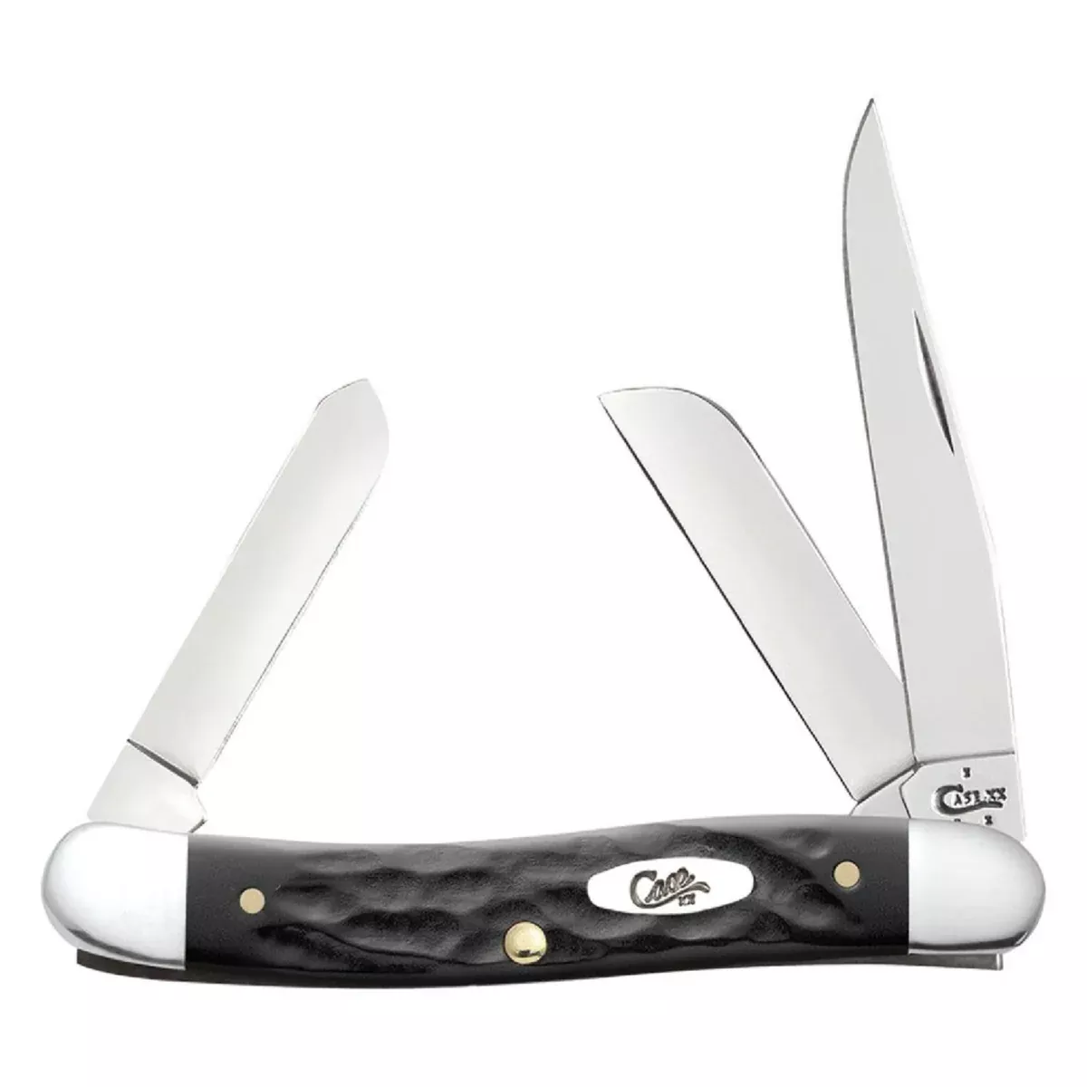 Case Black Rough Jig Medium Stockman