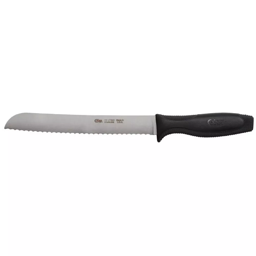 Case Black Synthetic 8" Bread Knife