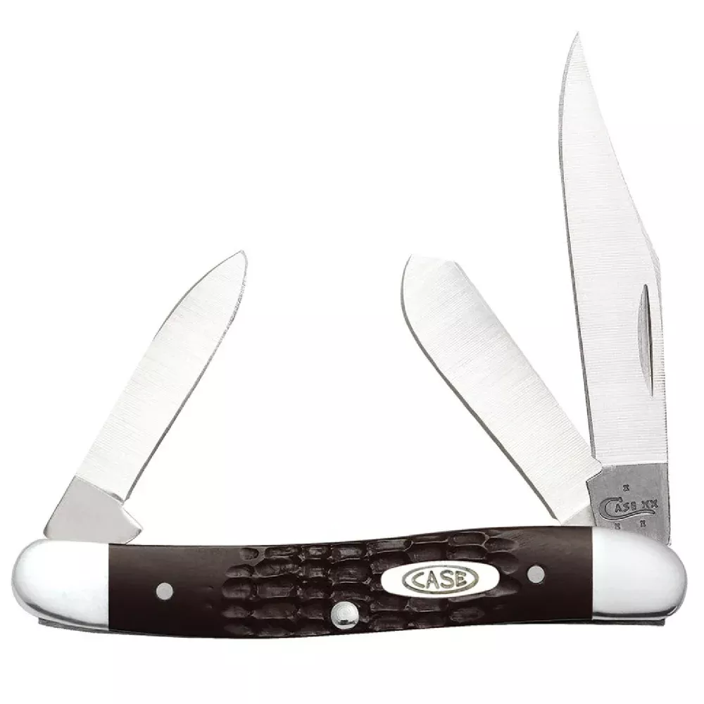 Case Brown Synthetic Jig Medium Stockman
