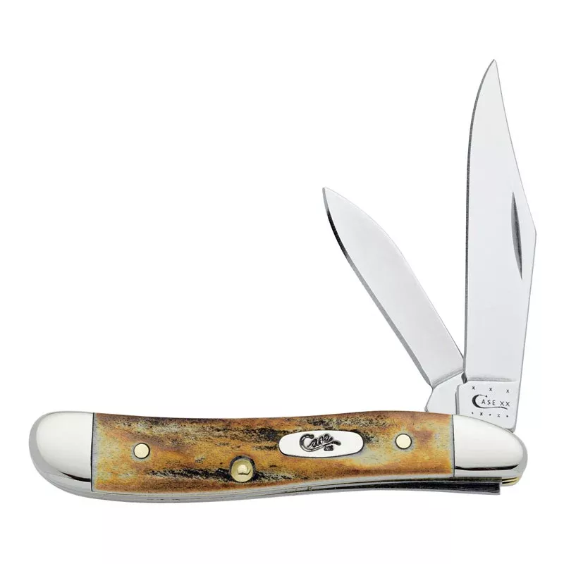 Case Genuine Stag Peanut