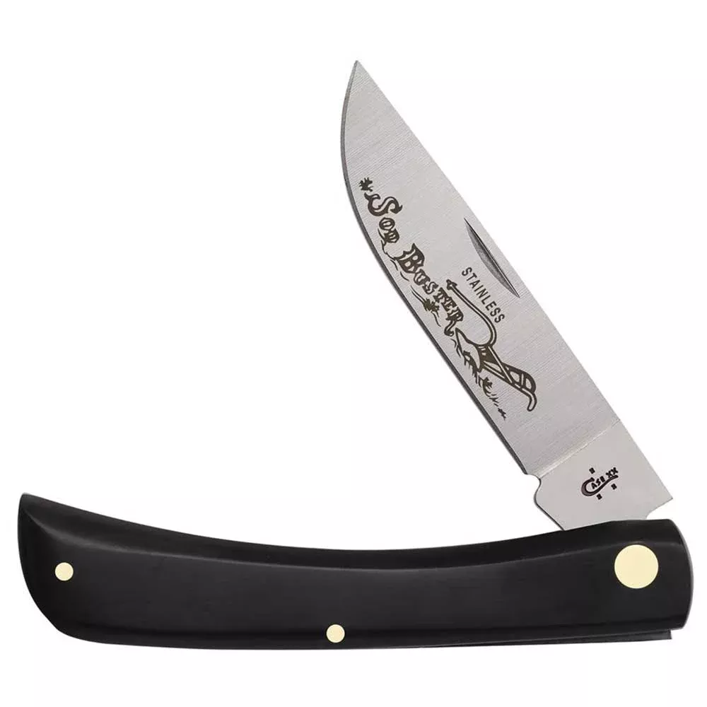 Case Jet-Black Synthetic Sod Buster