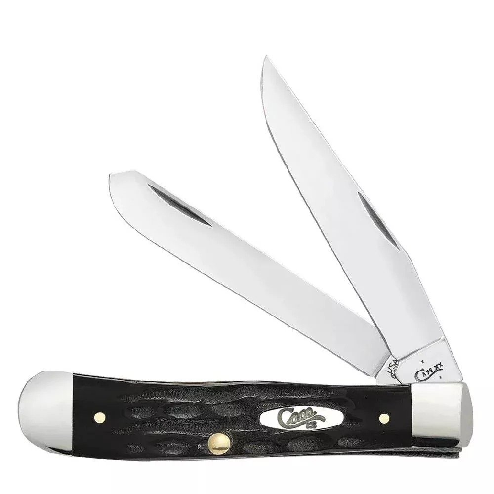 Case Jigged Buffalo Horn Trapper