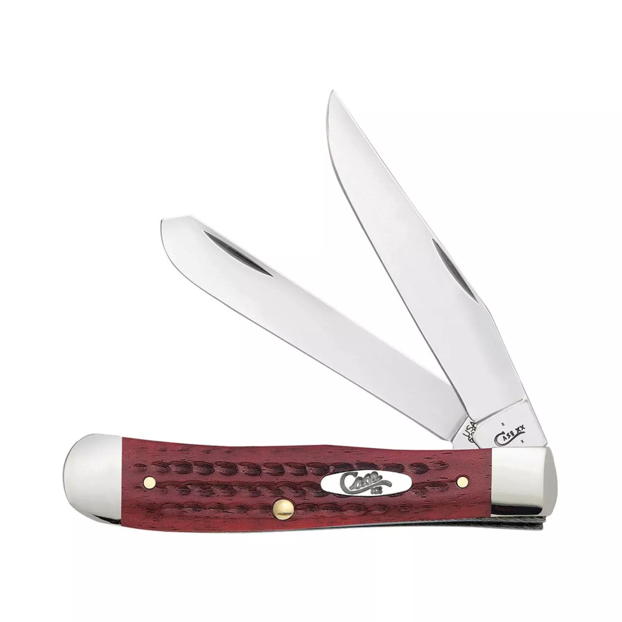 Case Pocket Worn Old Red Bone - Corn Cob Jig Trapper (6254 SS)