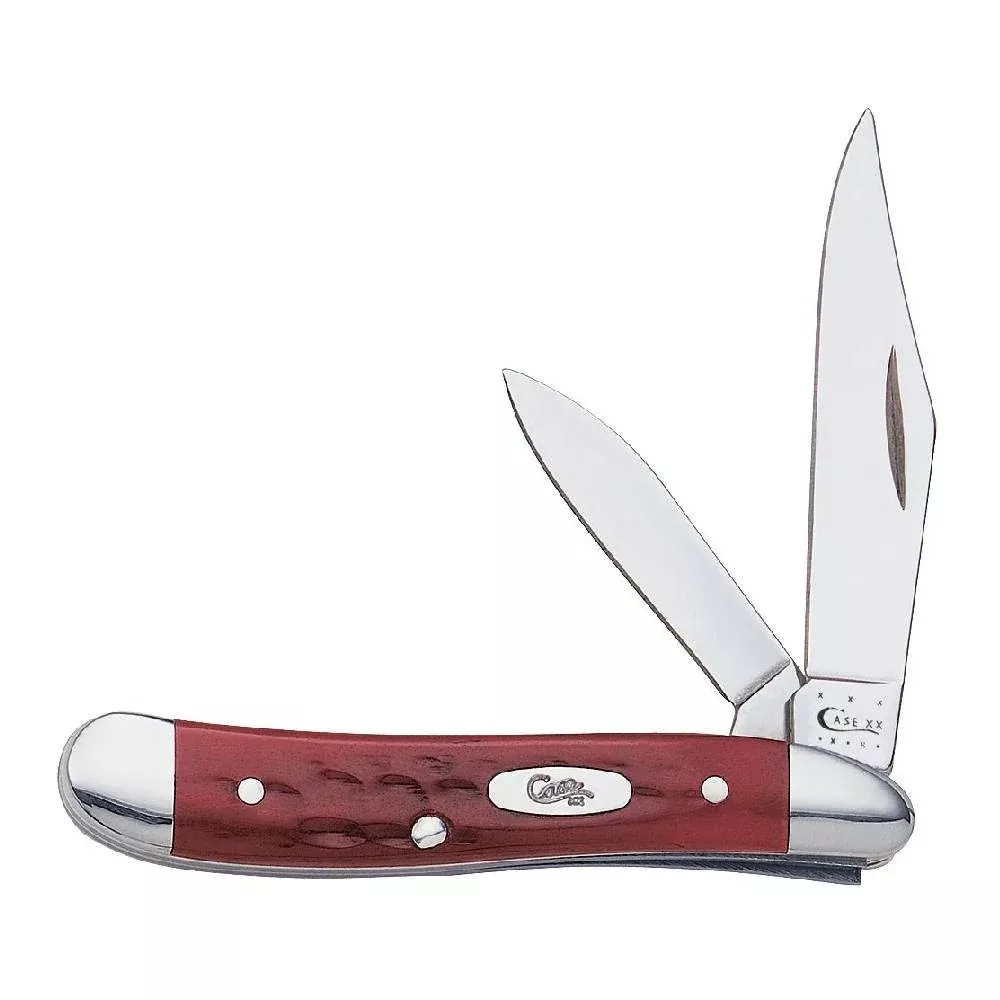 Case Pocket Worn Old Red Bone Peanut
