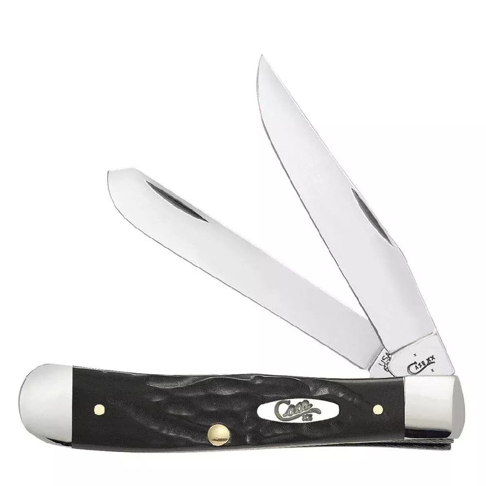 Case Rough Black Jigged Synthetic Trapper