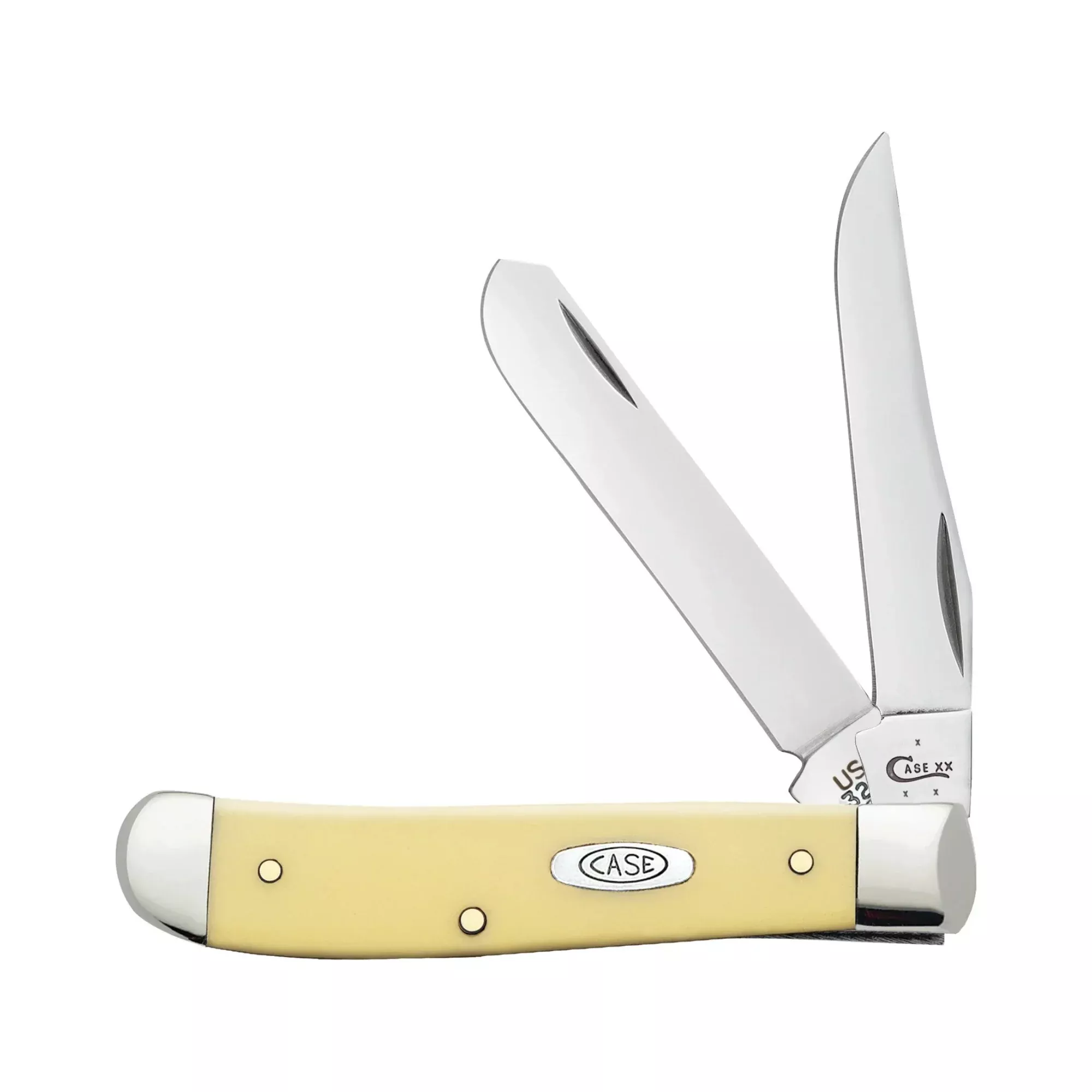 Case Smooth Yellow Synthetic CS - Mini Trapper (3207 CS)