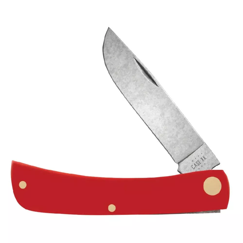 Case Sod Buster Jr. - American Workman CS - Smooth Red Synthetic