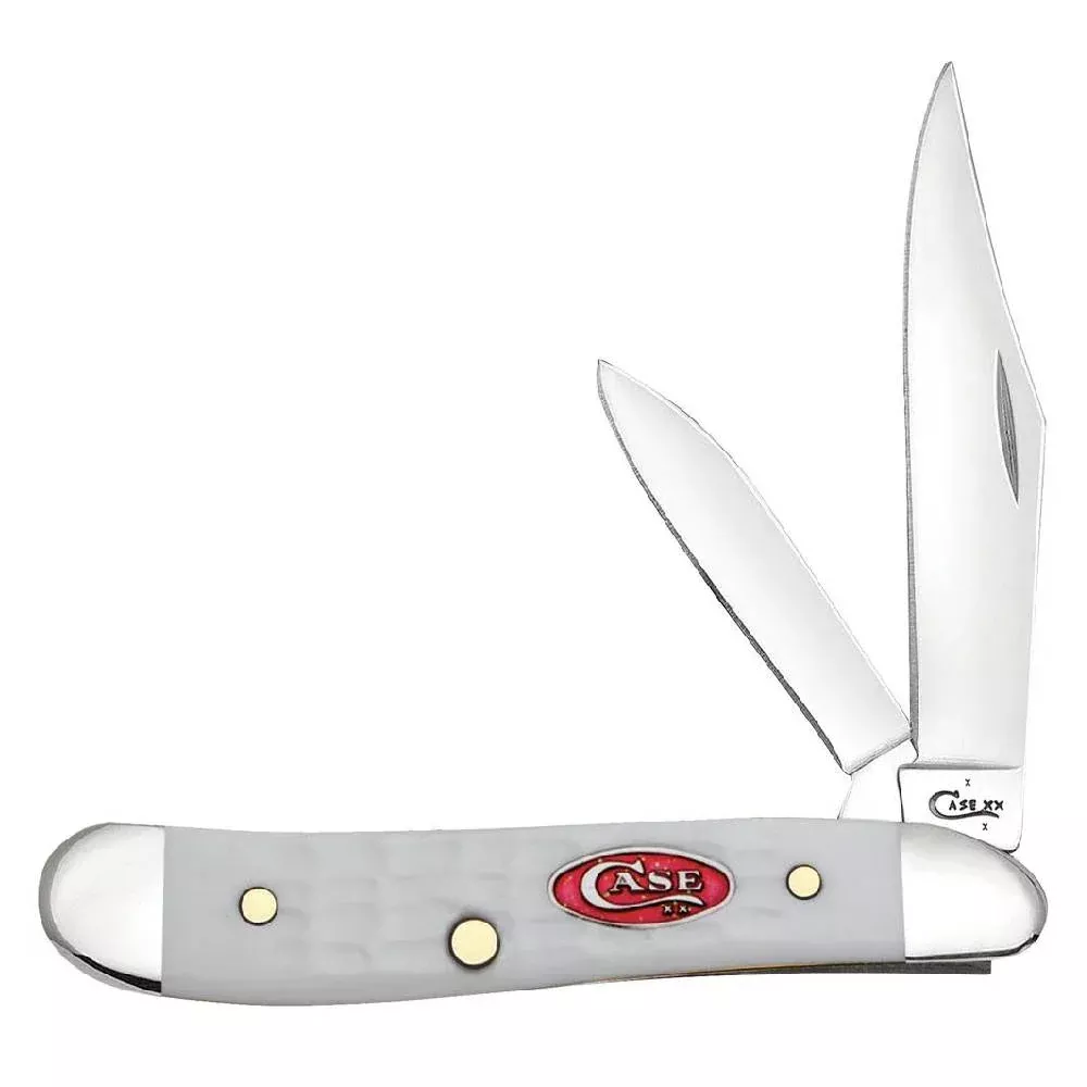 Case Sparxx White Jigged Synthetic Peanut