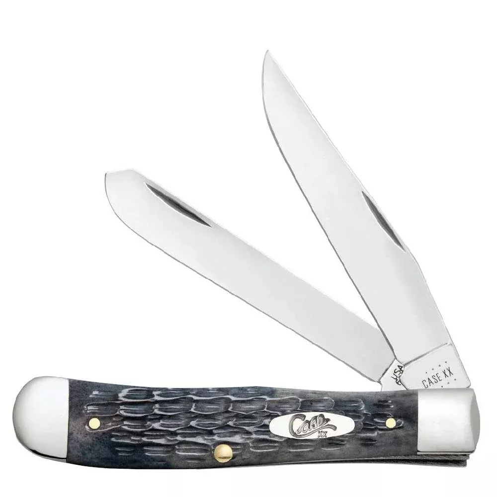 Case Trapper - Pocket Worn Gray Bone Crandall Jig