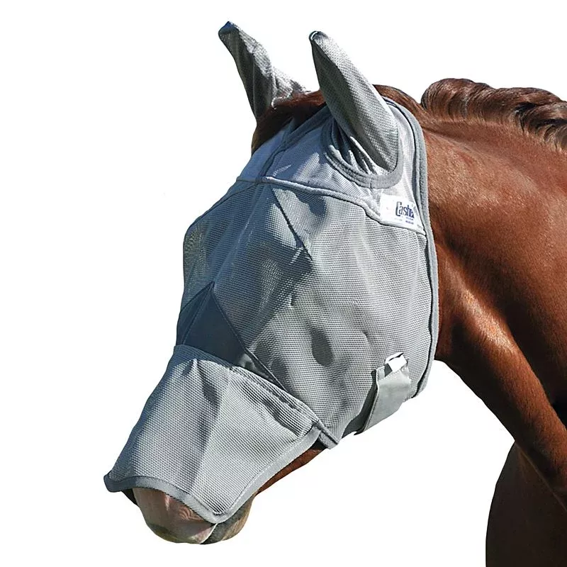 Cashel Crusader Fly Mask - Long Nose with Ears