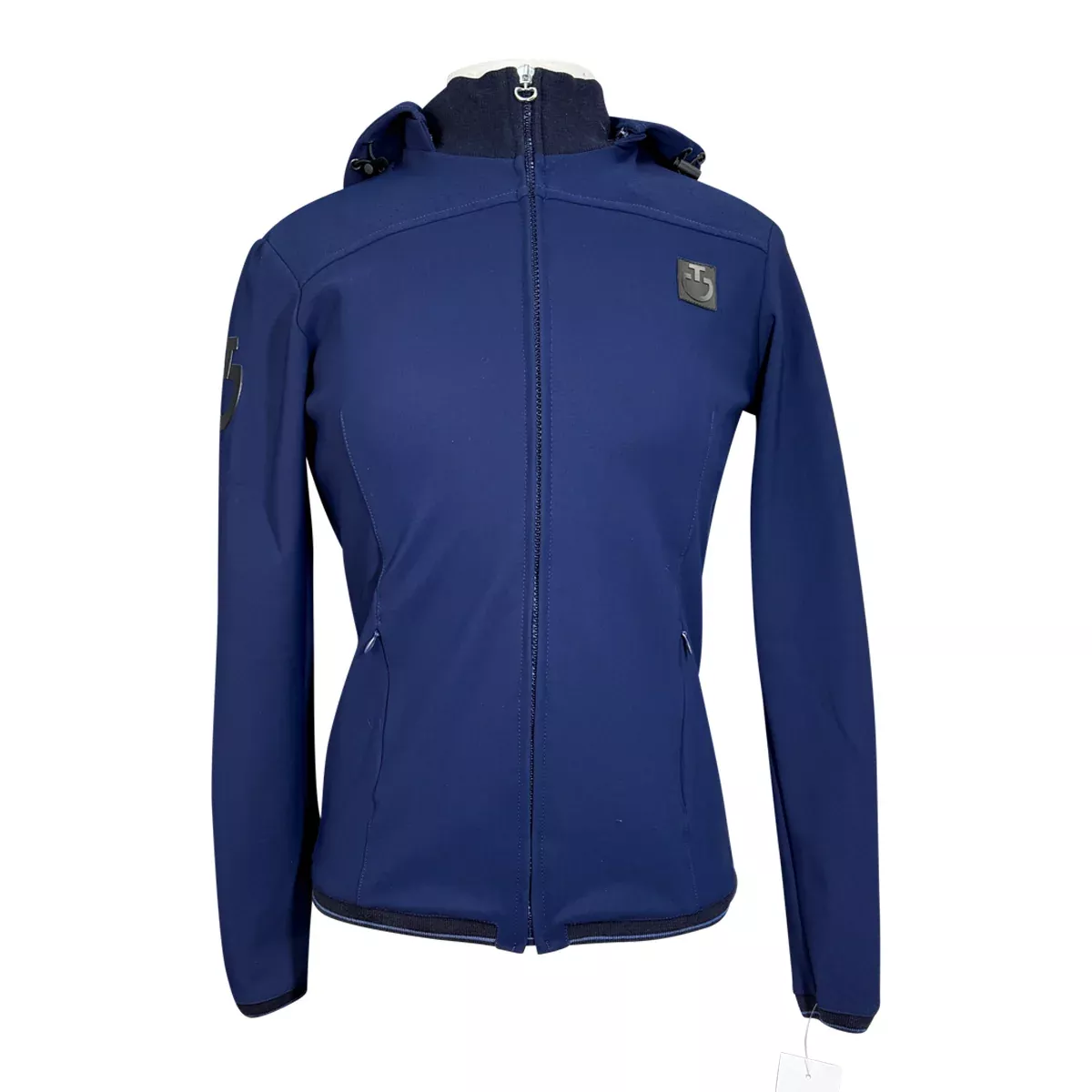 Cavalleria Toscana Softshell Jacket in Navy - Women's Medium