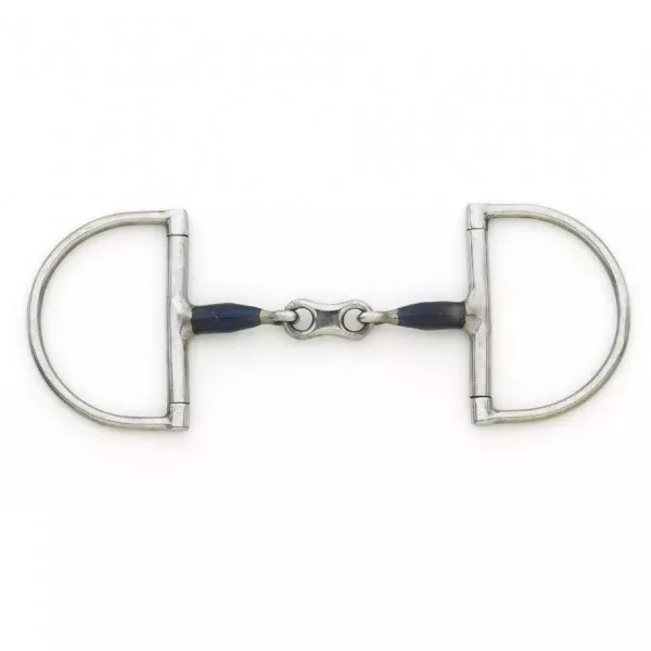 Centaur Blue Steel French Link Dee Ring Bit