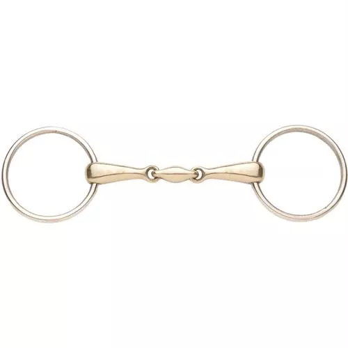 Centaur Elite German Silver Loose Ring Snaffle with Lozenge