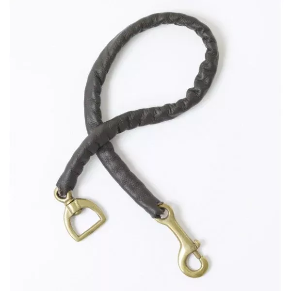 Centaur Leather Covered Stud Chain