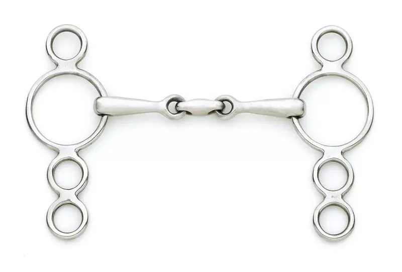 Centaur Small Cheek 3 Ring Gag - Center Peanut