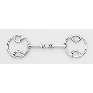Centaur SS Loop Ring French Mouth Gag Bit