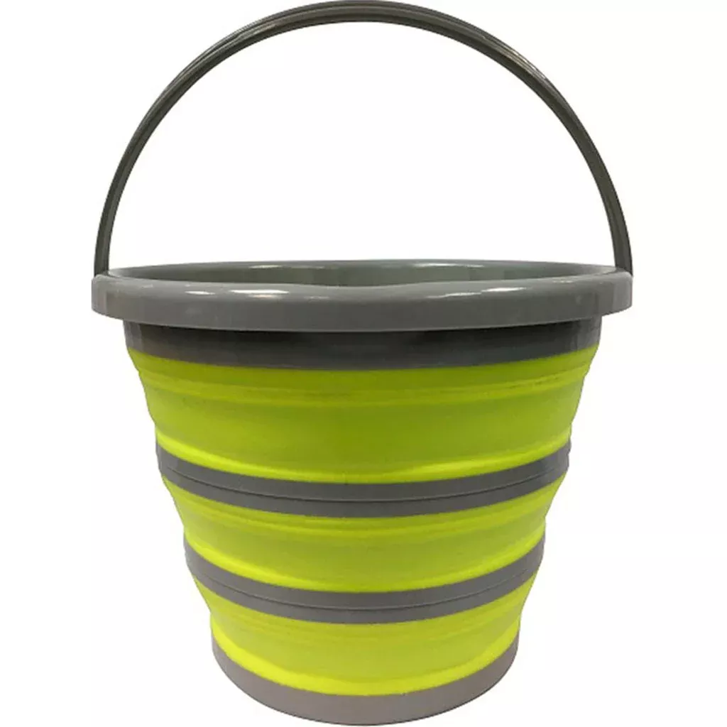 Centurion Collapsible Bucket, Green, 2.5 gal