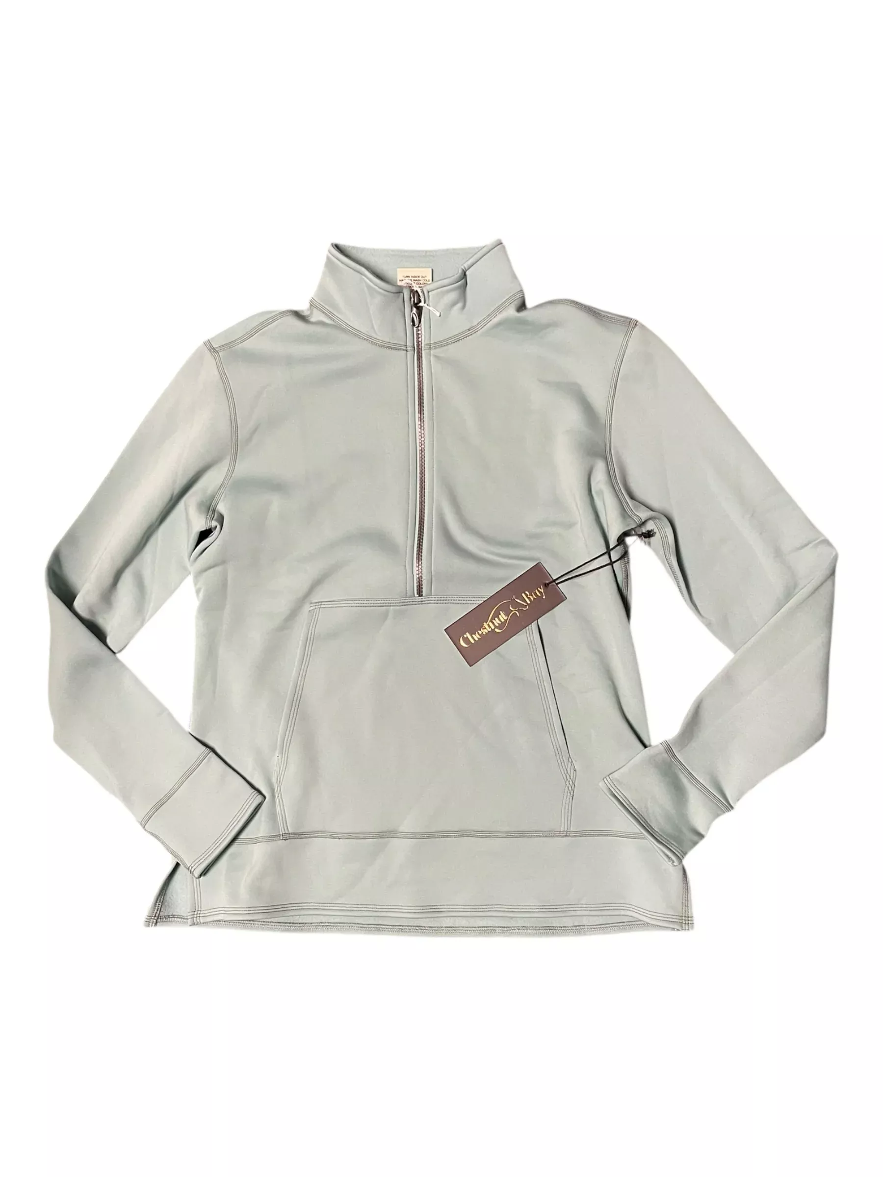 Chestnut Bay SkyCool 1/2 Zip Sweatshirt *NWT* - Aqua - S - USED