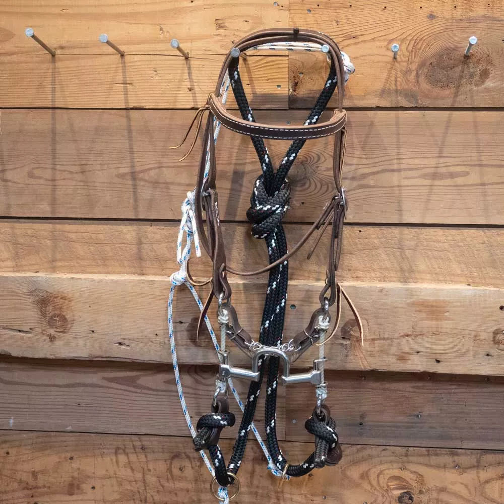 CHS Square Port Gag w/Martingale