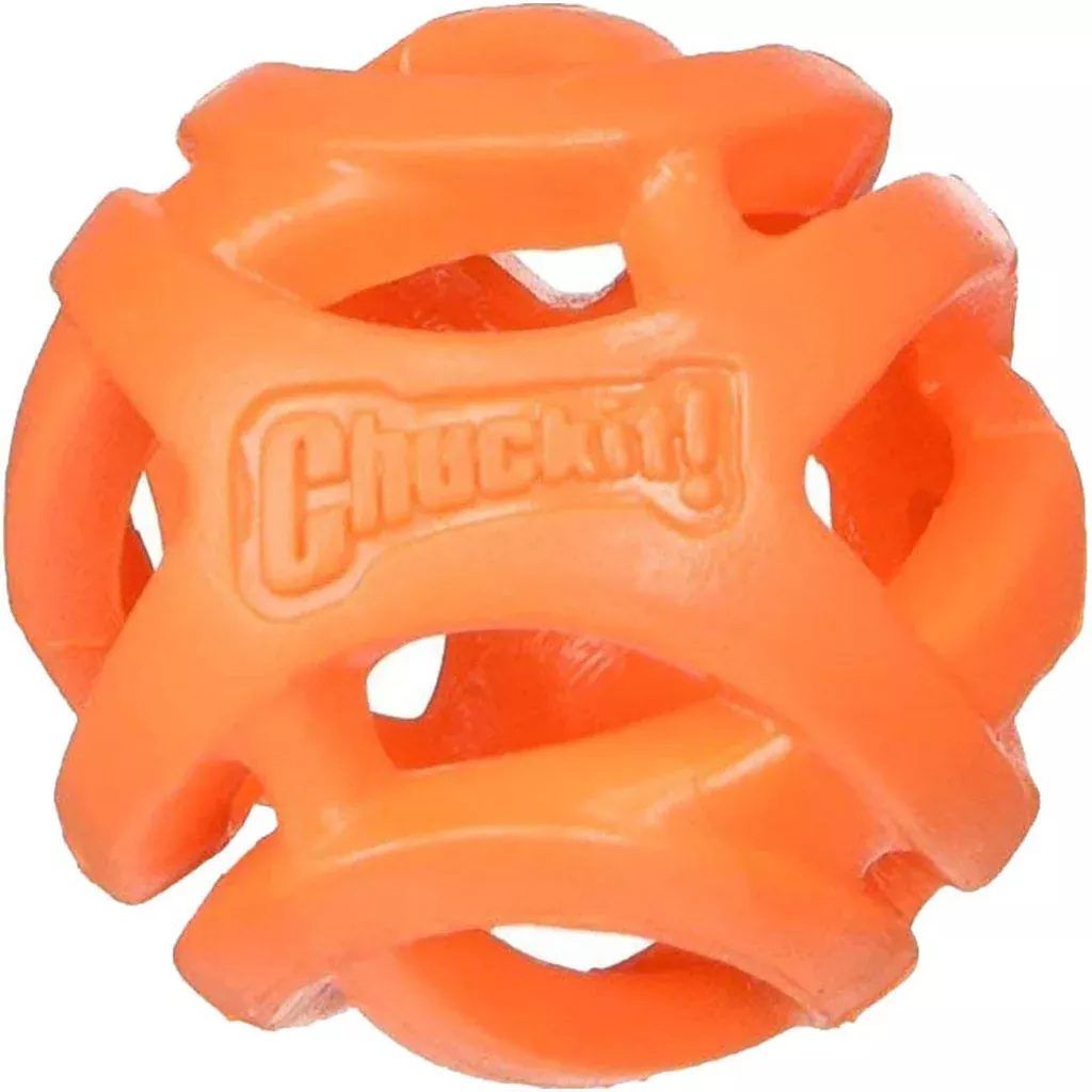 Chuckit! Breathe Right Fetch Ball Medium Orange 2-Pack