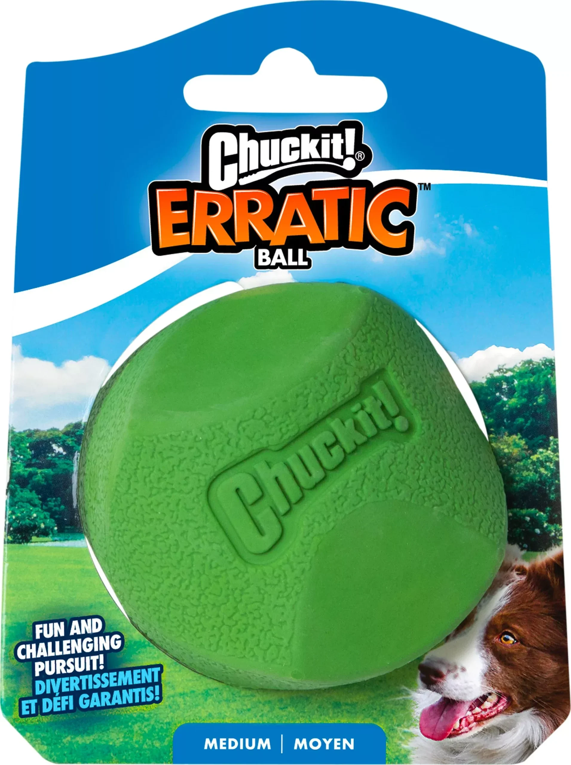 Chuckit! Erratic Ball Green Medium